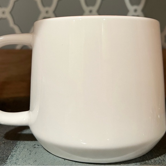 Love ya, mean it creamy white with soft pink mug - Picture 2 of 6